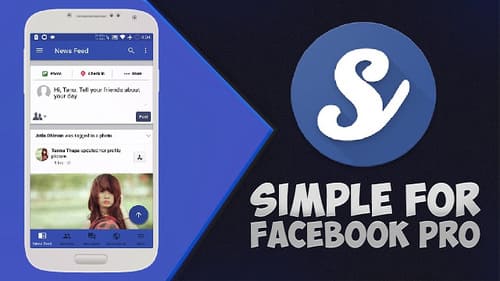 Download Simple Pro Facebook Mod Apk Full