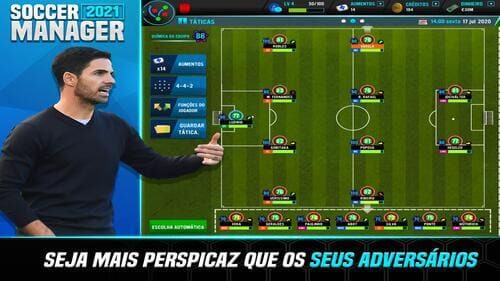 Soccer Manager 2021 Mobile mod atualizado