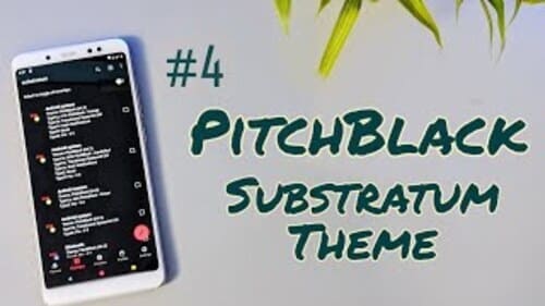Download PitchBlack Substratum Theme